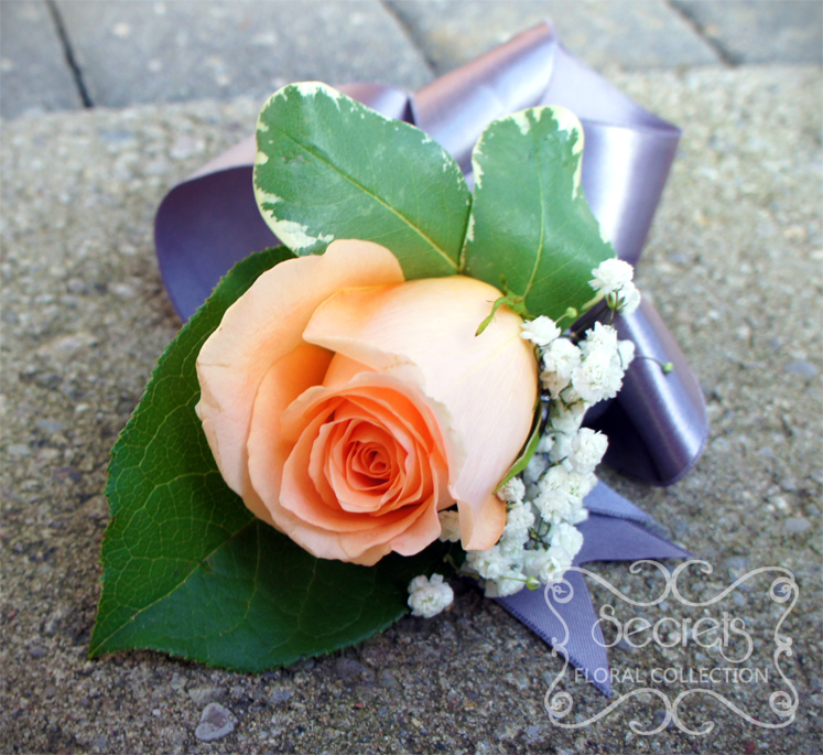 Garden Rose Boutonniere fine peach garden rose boutonniere from shea christine a love for Garden Rose Boutonniere fine peach garden rose boutonniere from shea christine a love for