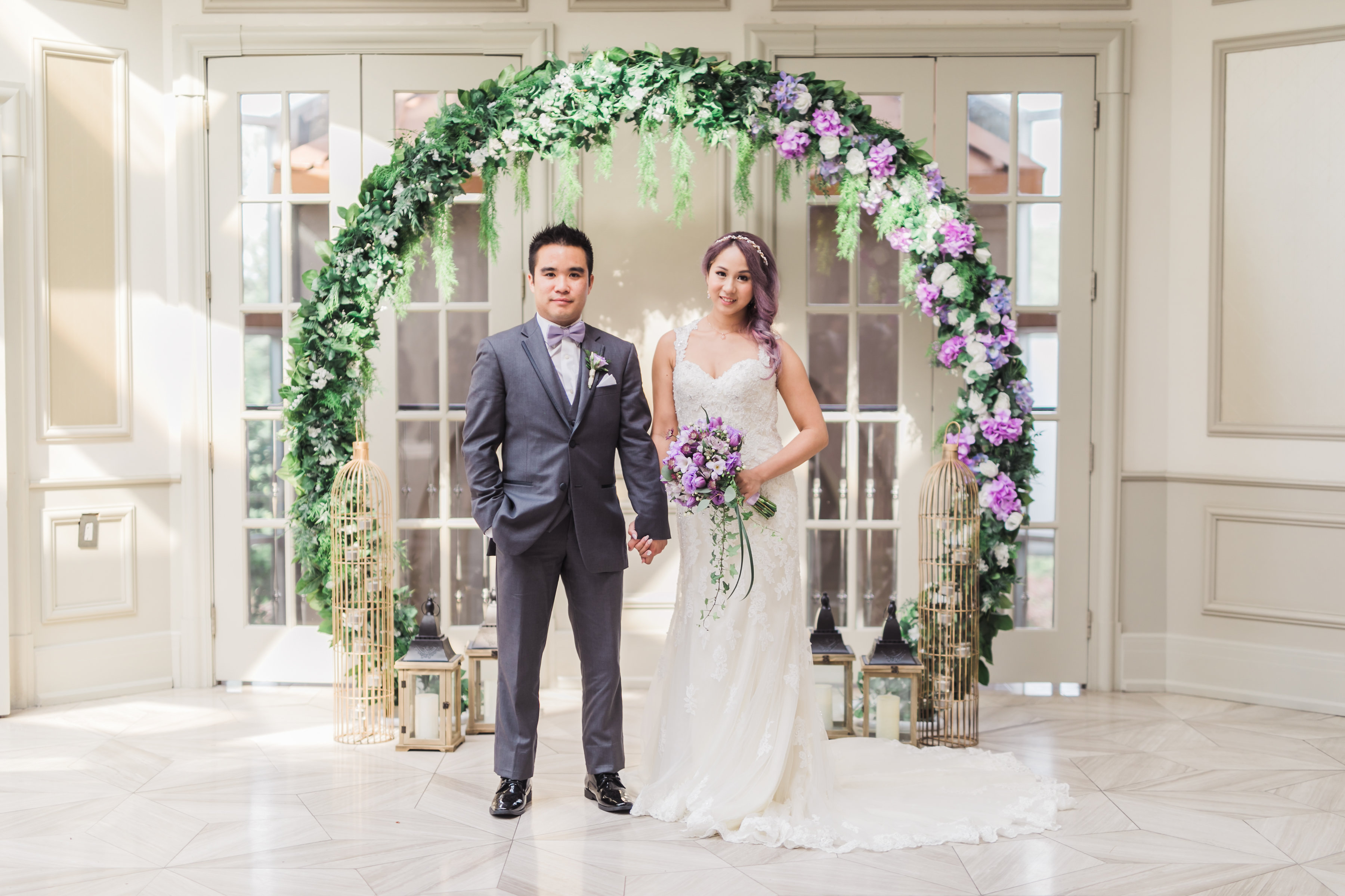 a greenery garden wedding